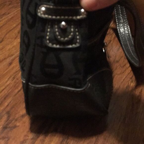 Eitienne Aigner Black Logo Purse - Good Preowned Condition - Picture 8 of 13